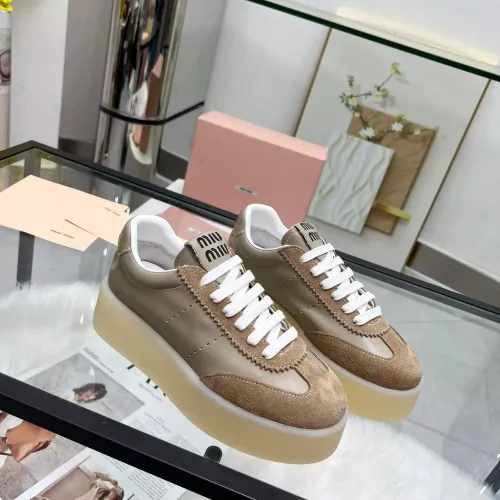 Replica MIU MIU Casual Shoes For Women #1304772 $96.00 USD for Wholesale