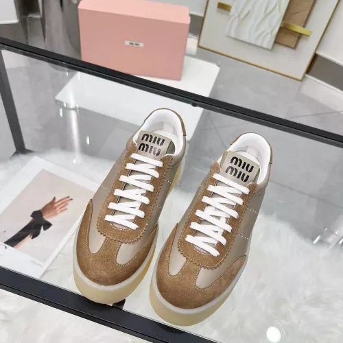 Replica MIU MIU Casual Shoes For Women #1304774 $98.00 USD for Wholesale