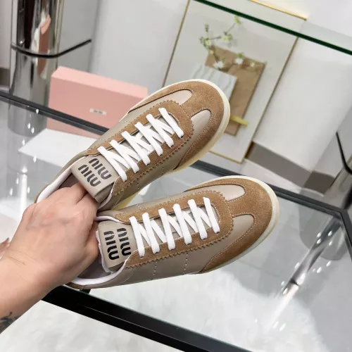 Replica MIU MIU Casual Shoes For Women #1304774 $98.00 USD for Wholesale