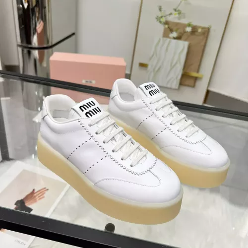 Replica MIU MIU Casual Shoes For Women #1304777 $98.00 USD for Wholesale