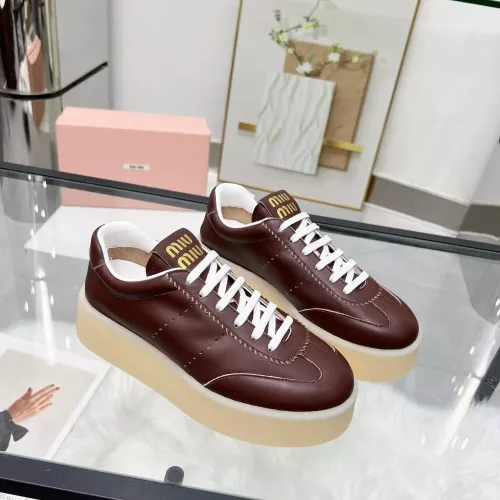 Replica MIU MIU Casual Shoes For Women #1304778 $98.00 USD for Wholesale