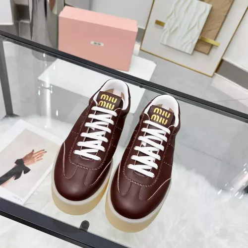 Replica MIU MIU Casual Shoes For Women #1304778 $98.00 USD for Wholesale