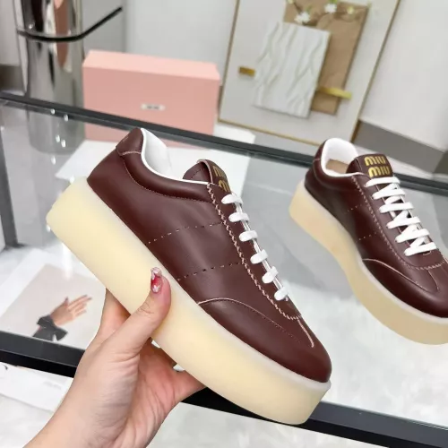Replica MIU MIU Casual Shoes For Women #1304778 $98.00 USD for Wholesale