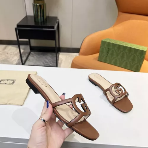 Replica Gucci Slippers For Women #1304785 $82.00 USD for Wholesale