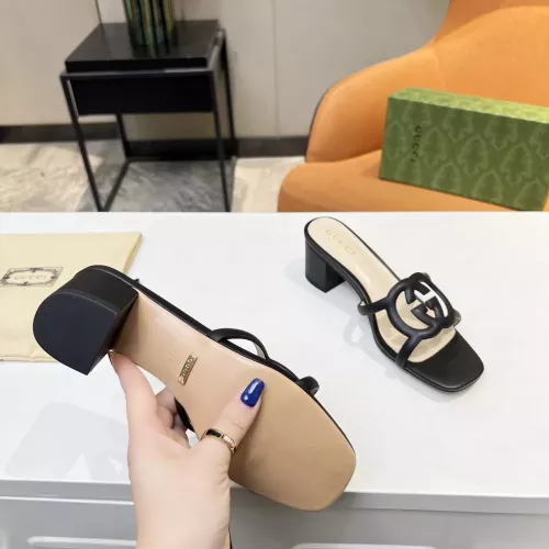 Replica Gucci Slippers For Women #1304800 $85.00 USD for Wholesale