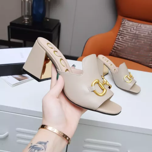 Replica Gucci Slippers For Women #1304805 $85.00 USD for Wholesale