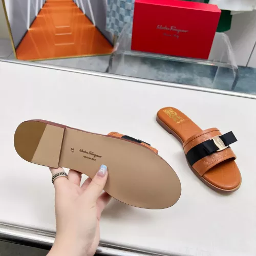 Replica Salvatore Ferragamo Slippers For Women #1304814 $85.00 USD for Wholesale