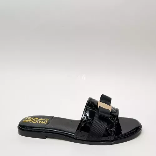 Replica Salvatore Ferragamo Slippers For Women #1304816 $85.00 USD for Wholesale