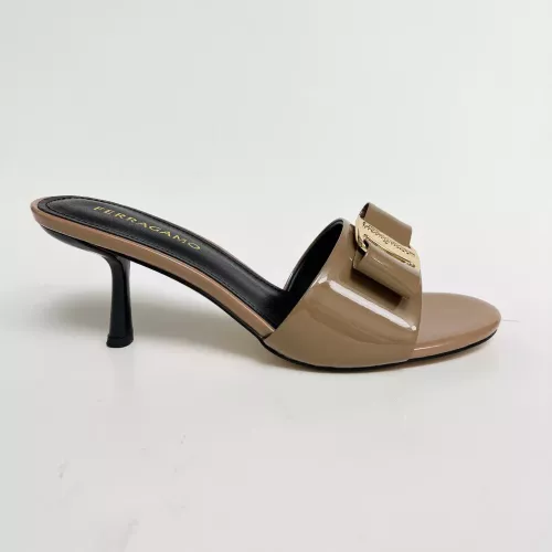 Replica Salvatore Ferragamo Slippers For Women #1304822 $85.00 USD for Wholesale