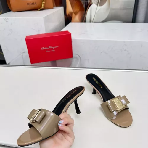 Replica Salvatore Ferragamo Slippers For Women #1304822 $85.00 USD for Wholesale