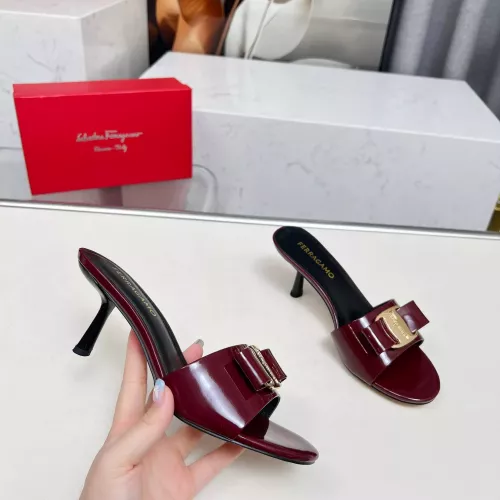 Replica Salvatore Ferragamo Slippers For Women #1304824 $85.00 USD for Wholesale