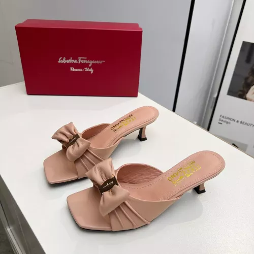Replica Salvatore Ferragamo Slippers For Women #1304840 $88.00 USD for Wholesale