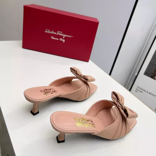 Replica Salvatore Ferragamo Slippers For Women #1304840 $88.00 USD for Wholesale