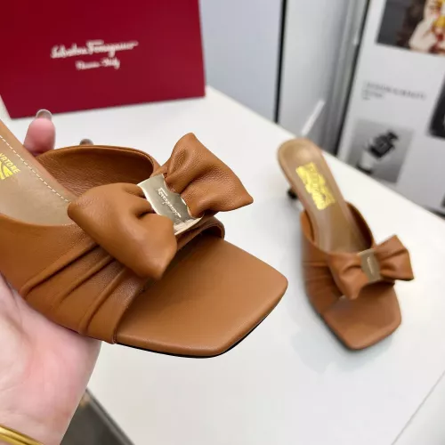 Replica Salvatore Ferragamo Slippers For Women #1304841 $88.00 USD for Wholesale