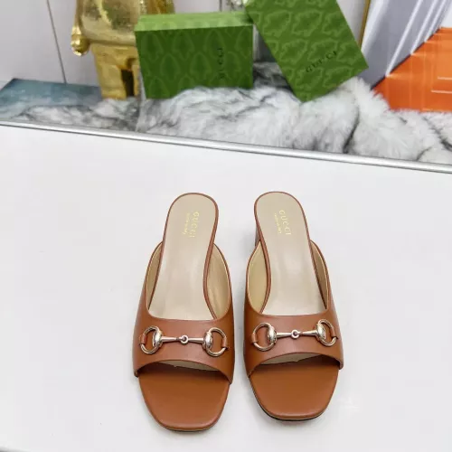 Replica Gucci Slippers For Women #1304849 $85.00 USD for Wholesale