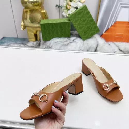 Replica Gucci Slippers For Women #1304849 $85.00 USD for Wholesale