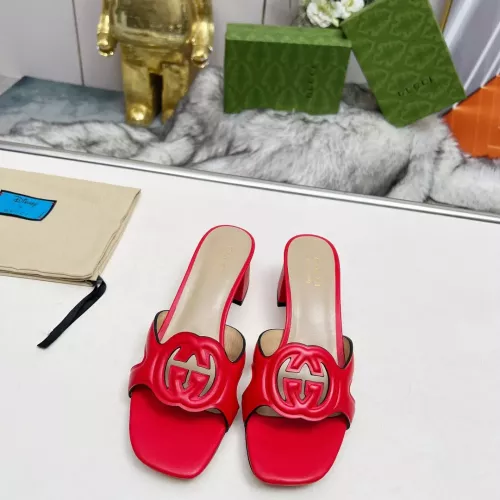 Replica Gucci Slippers For Women #1304856 $85.00 USD for Wholesale