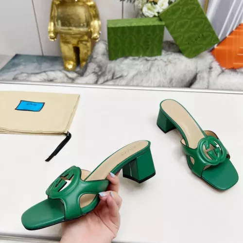 Replica Gucci Slippers For Women #1304857 $85.00 USD for Wholesale