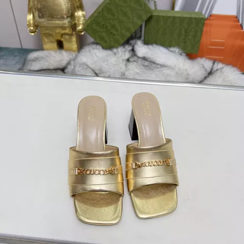 Replica Gucci Slippers For Women #1304860 $88.00 USD for Wholesale