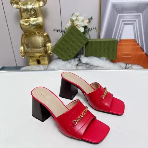 Replica Gucci Slippers For Women #1304865 $88.00 USD for Wholesale