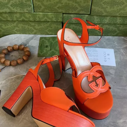 Replica Gucci Sandal For Women #1304874 $105.00 USD for Wholesale