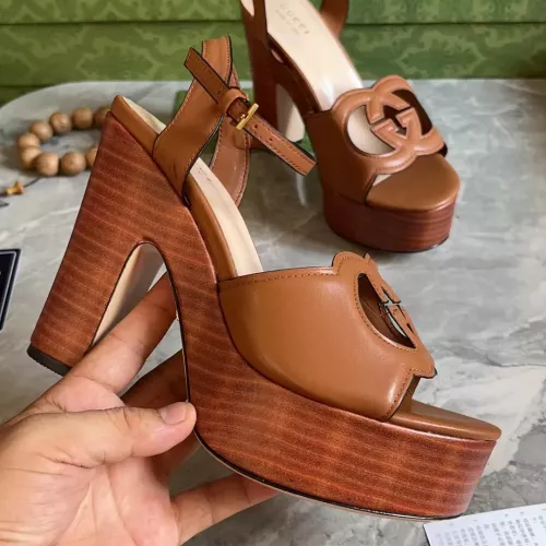 Replica Gucci Sandal For Women #1304875 $105.00 USD for Wholesale