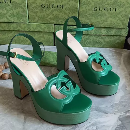 Replica Gucci Sandal For Women #1304876 $105.00 USD for Wholesale