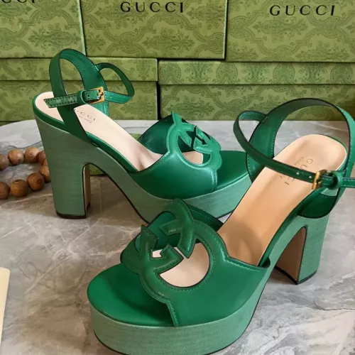 Replica Gucci Sandal For Women #1304876 $105.00 USD for Wholesale