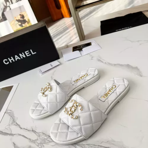 Replica Chanel Slippers For Women #1304971 $85.00 USD for Wholesale