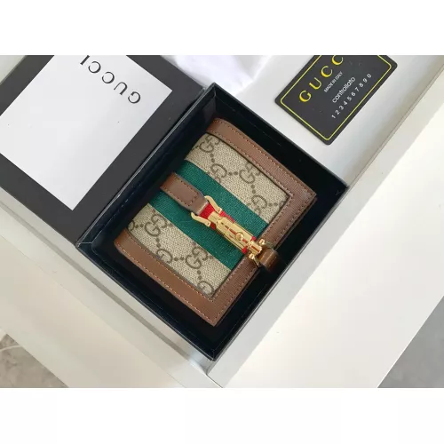 Replica Gucci Wallets #1305063 $40.00 USD for Wholesale