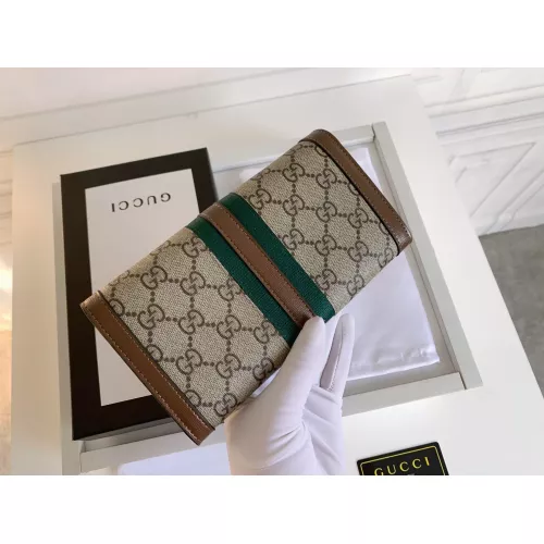 Replica Gucci Wallets #1305064 $45.00 USD for Wholesale