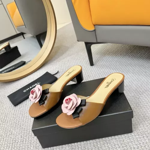 Replica Chanel Slippers For Women #1305080 $88.00 USD for Wholesale