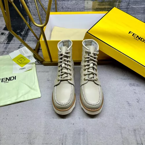 Replica Fendi Fashion Boots For Women #1305082 $130.00 USD for Wholesale