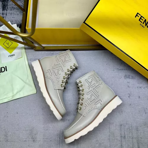 Replica Fendi Fashion Boots For Women #1305082 $130.00 USD for Wholesale
