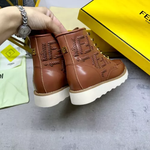 Replica Fendi Fashion Boots For Women #1305083 $130.00 USD for Wholesale