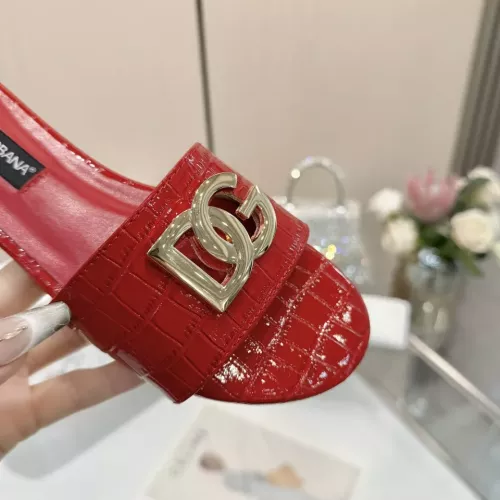 Replica Dolce & Gabbana D&G Slippers For Women #1305097 $80.00 USD for Wholesale