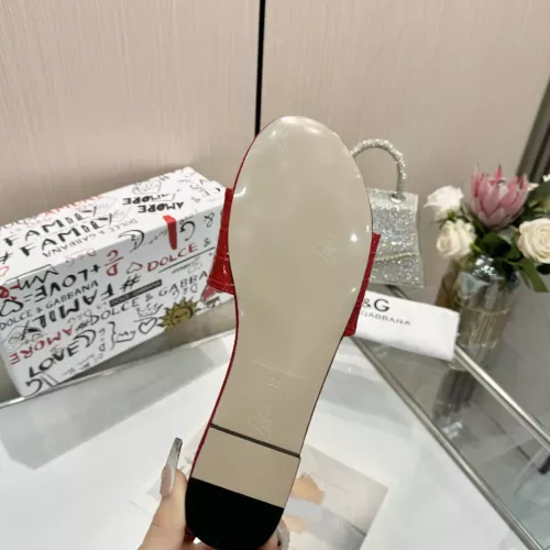 Replica Dolce & Gabbana D&G Slippers For Women #1305097 $80.00 USD for Wholesale