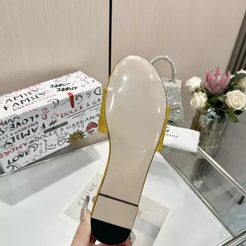 Replica Dolce & Gabbana D&G Slippers For Women #1305099 $80.00 USD for Wholesale