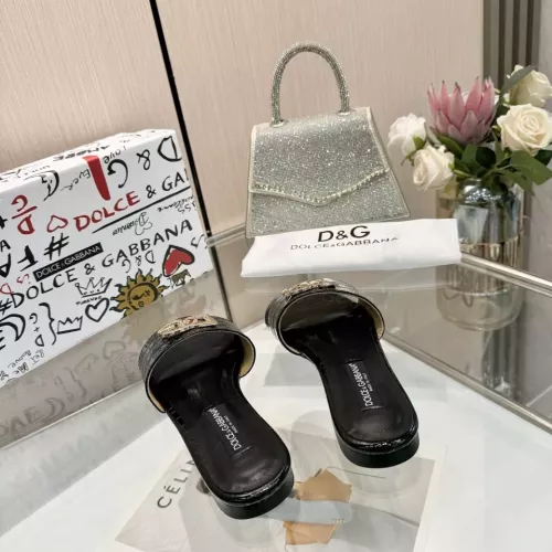 Replica Dolce & Gabbana D&G Slippers For Women #1305102 $80.00 USD for Wholesale