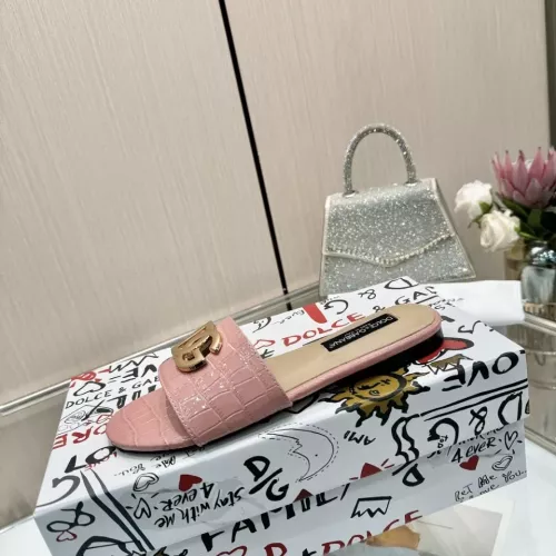 Replica Dolce & Gabbana D&G Slippers For Women #1305104 $80.00 USD for Wholesale