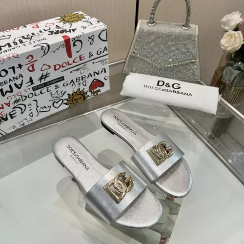 Replica Dolce & Gabbana D&G Slippers For Women #1305106 $80.00 USD for Wholesale