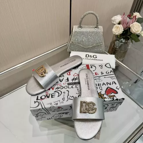 Replica Dolce & Gabbana D&G Slippers For Women #1305106 $80.00 USD for Wholesale