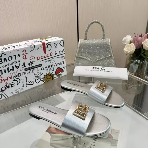 Replica Dolce & Gabbana D&G Slippers For Women #1305106 $80.00 USD for Wholesale
