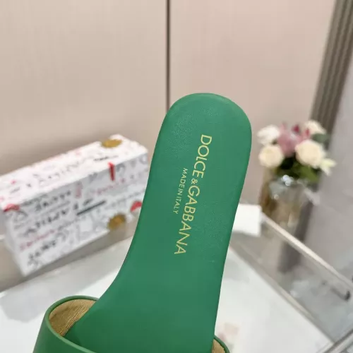Replica Dolce & Gabbana D&G Slippers For Women #1305113 $80.00 USD for Wholesale
