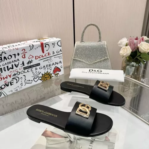 Replica Dolce & Gabbana D&G Slippers For Women #1305114 $80.00 USD for Wholesale