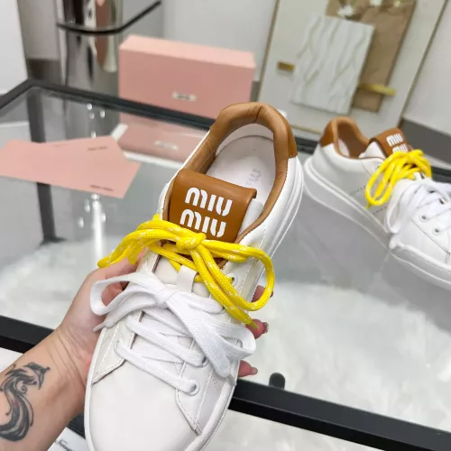 Replica MIU MIU Casual Shoes For Women #1305153 $92.00 USD for Wholesale