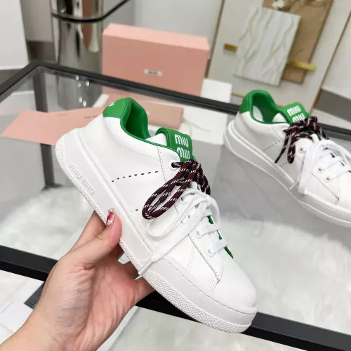 Replica MIU MIU Casual Shoes For Women #1305154 $92.00 USD for Wholesale