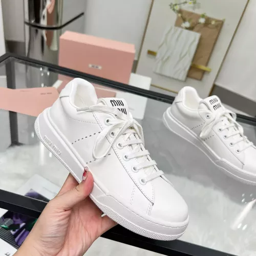 Replica MIU MIU Casual Shoes For Women #1305157 $92.00 USD for Wholesale