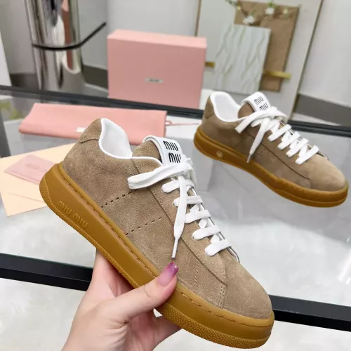 Replica MIU MIU Casual Shoes For Women #1305161 $92.00 USD for Wholesale