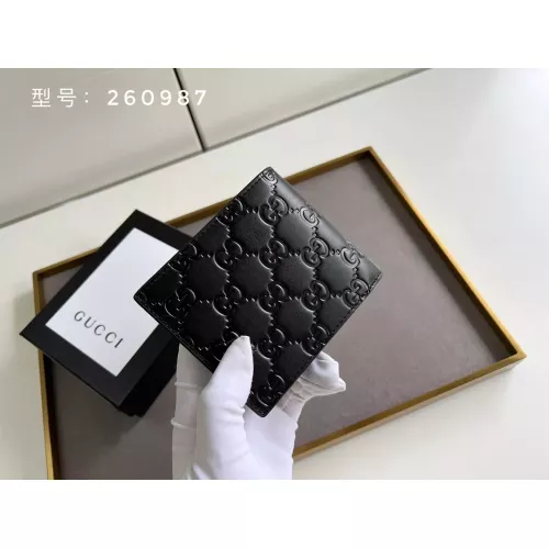 Replica Gucci Wallets For Men #1305165 $34.00 USD for Wholesale